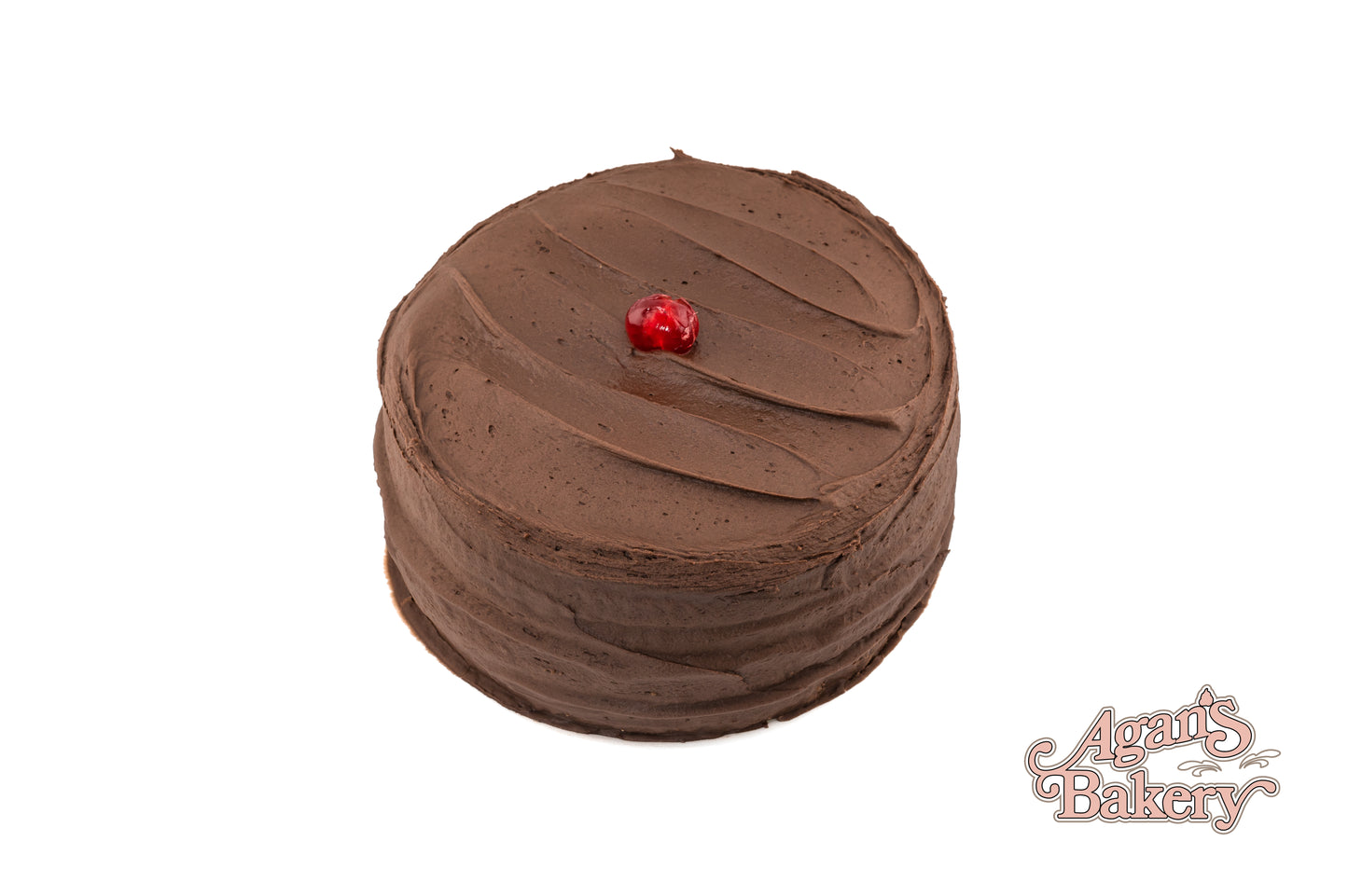 Chocolate Fudge Iced Yellow Cake (Double Layer)