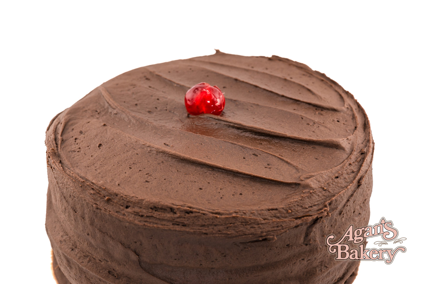 Chocolate Fudge Iced Yellow Cake (Double Layer)