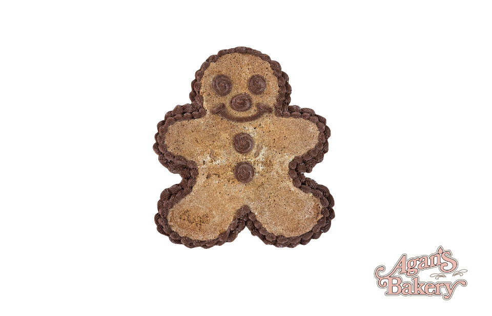 Gingerbread Cookie Cake