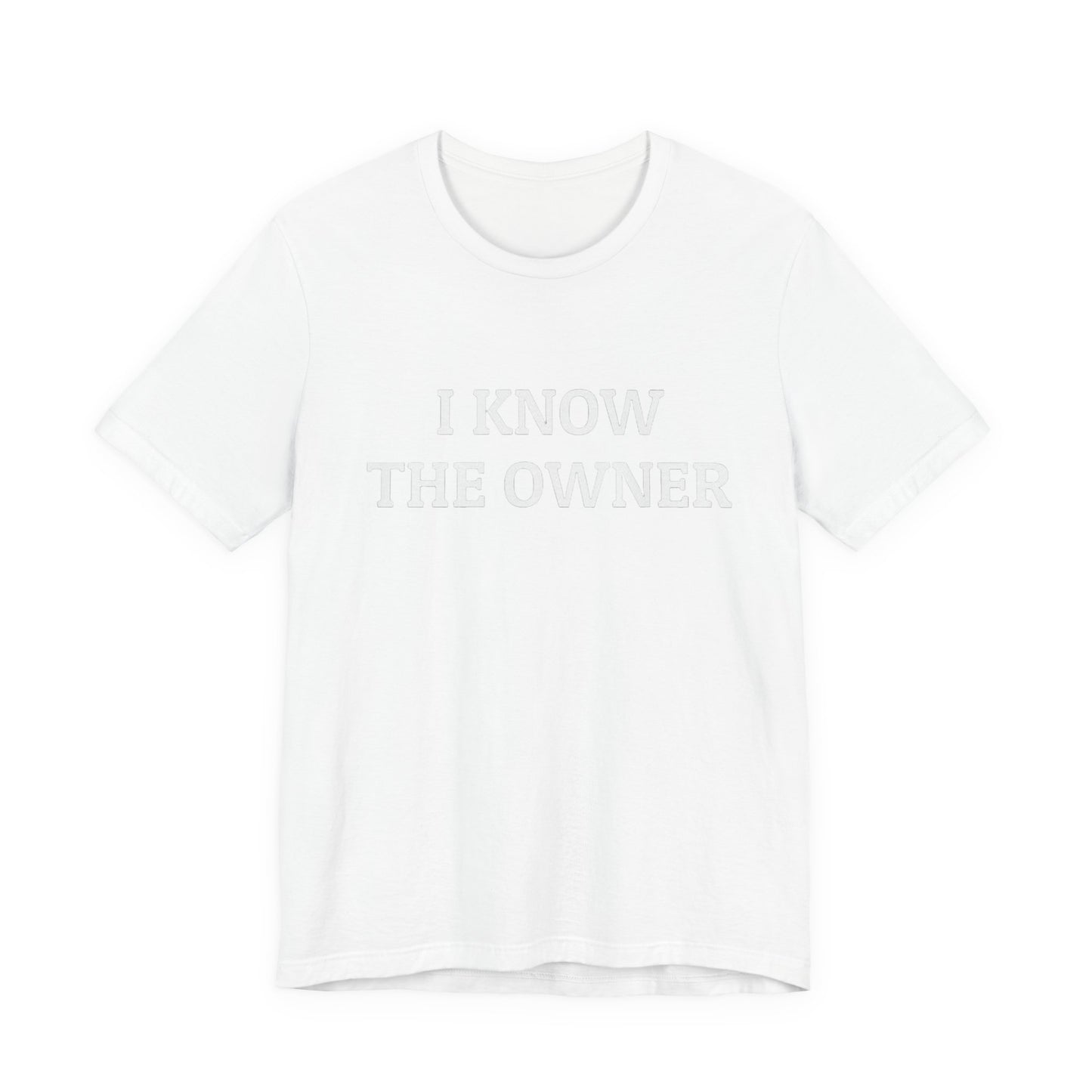 Unisex Jersey Short Sleeve Tee